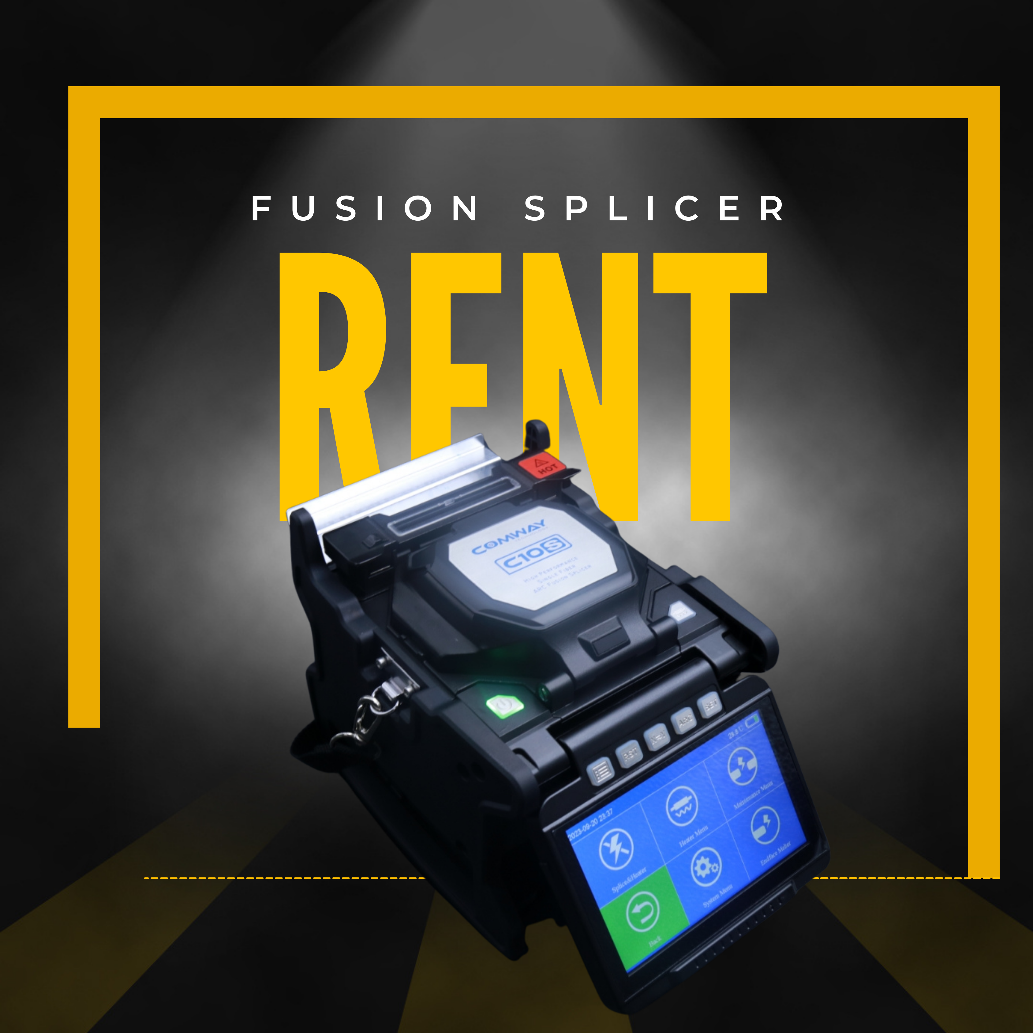 RENTAL Fusion Splicer Machine 1DAY 163